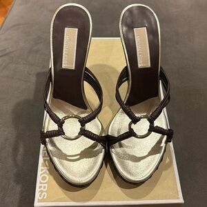 Michael Kors wedge heals